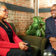 Duke professor Karla FC Holloway with Left of Black host Mark Anthony Neal
Left of Black